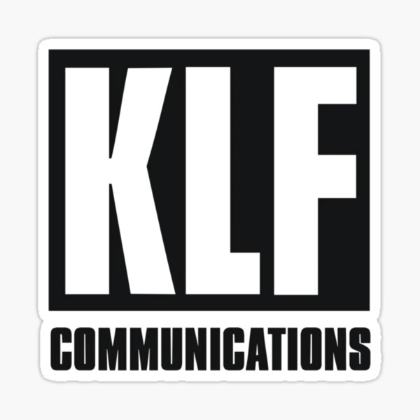 Item preview, Klf Communications (Black Bg White Letters) designed and sold by Kerai Storeyo.