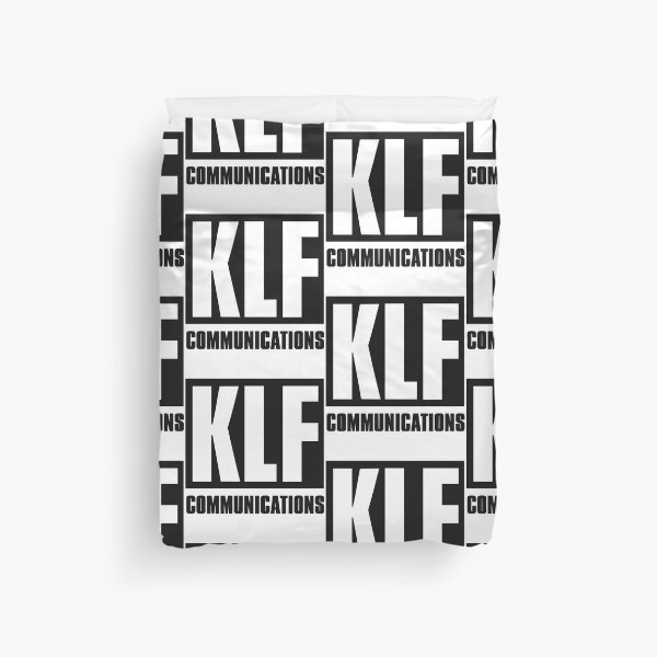 Item preview, Klf Communications (Black Bg White Letters) designed and sold by Kerai Storeyo.
