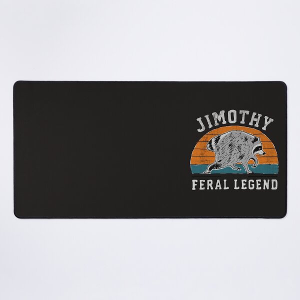 Item preview, Funny Jimothy Feral Legend Raccoon Retro Sunset designed and sold by Studio Bootleg.