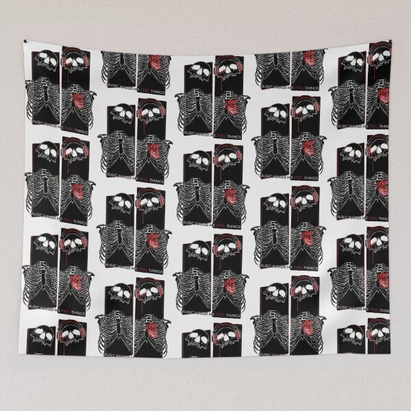Item preview, Music Makes Me Feel Things designed and sold by teeteeworldc.