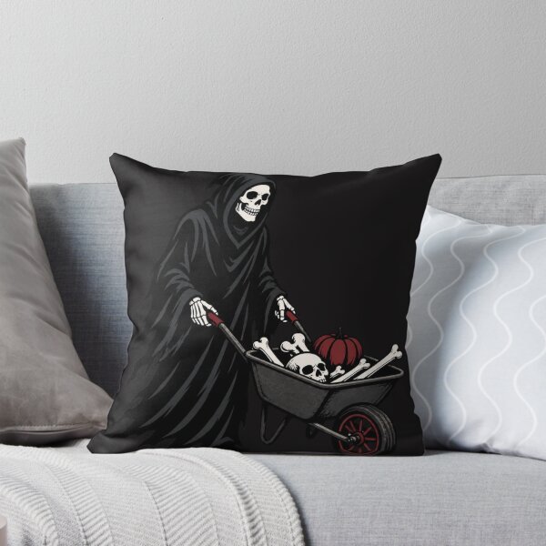Item preview, Grim Reaper pushing a wheelbarrow designed and sold by DeadNormal.