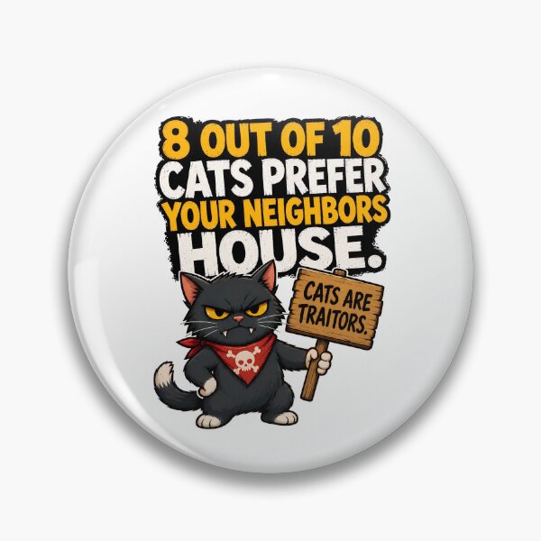 Item preview, Cats are traitors funny cat quote design designed and sold by SoyLamderma.