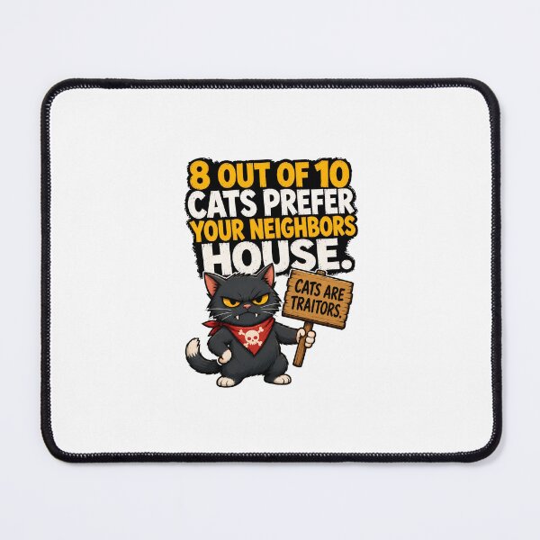 Item preview, Cats are traitors funny cat quote design designed and sold by SoyLamderma.