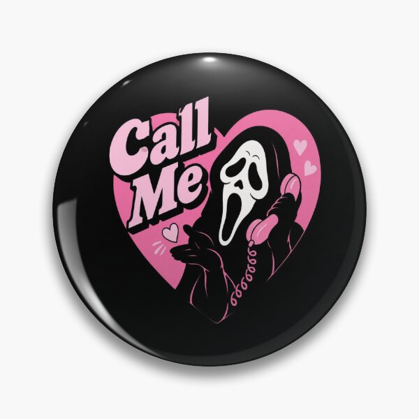 Item preview, Call Me Ghostface Pastel Goth Graphic for Horror Fans designed and sold by AubreeWu.