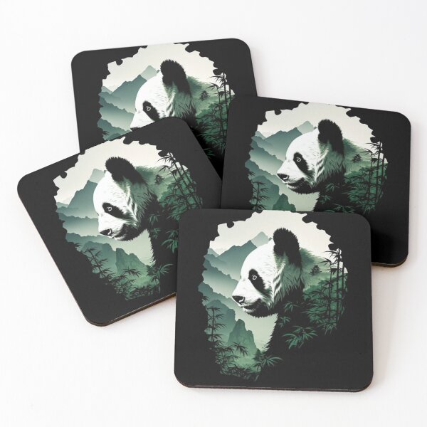 Item preview, The Panda's Profile in the Mountains designed and sold by KinoDesign.