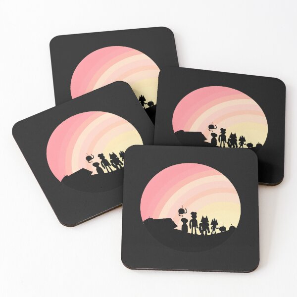 Item preview, Retro Sunset Sci-Fi Adventure Characters designed and sold by Frisanto.