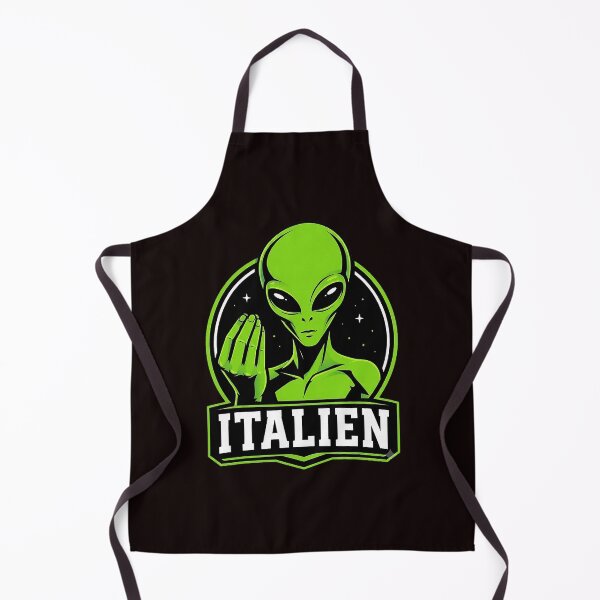 Item preview, Italien Alien Italian Hand Gesture Sci Fic Design designed and sold by ImeldaSparks.