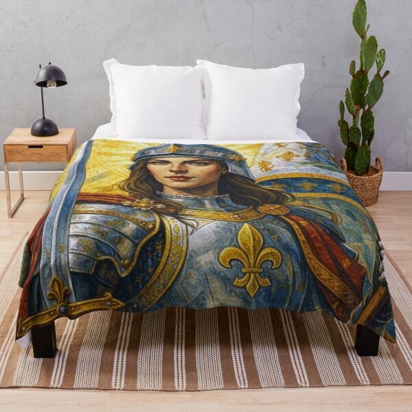 Item preview, Joan of Arc – Warrior of Light Painting designed and sold by GalleryKauffeld.