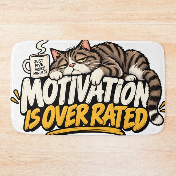 Item preview, Motivation Is Overrated designed and sold by TOMSZE.