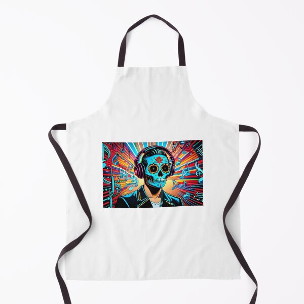 Item preview, Music Sugar Skull designed and sold by teeteeworldc.