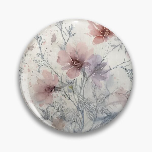 Item preview, Soft Pastel Watercolour Floral Pattern designed and sold by ShopValueBiz.