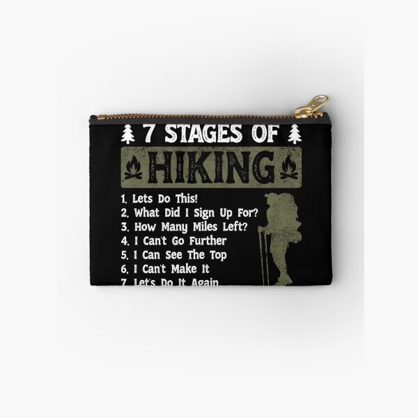 Item preview, 7 Stages of Hiking Funny Hikers designed and sold by LounisArt.
