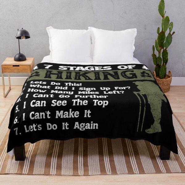 Item preview, 7 Stages of Hiking Funny Hikers designed and sold by LounisArt.