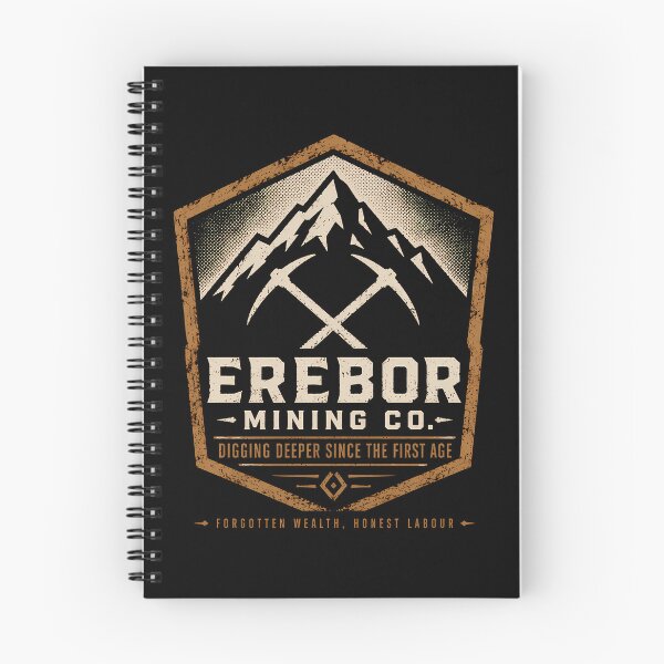 Item preview, Lonely Mountain Ore Mining Co. Logo T-Shirt designed and sold by agearb.