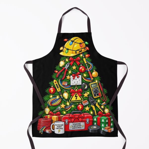 Item preview, Christmas Tree Tools Tradesman Electrician Builder Plumber Bricklayer designed and sold by Genius Geek.