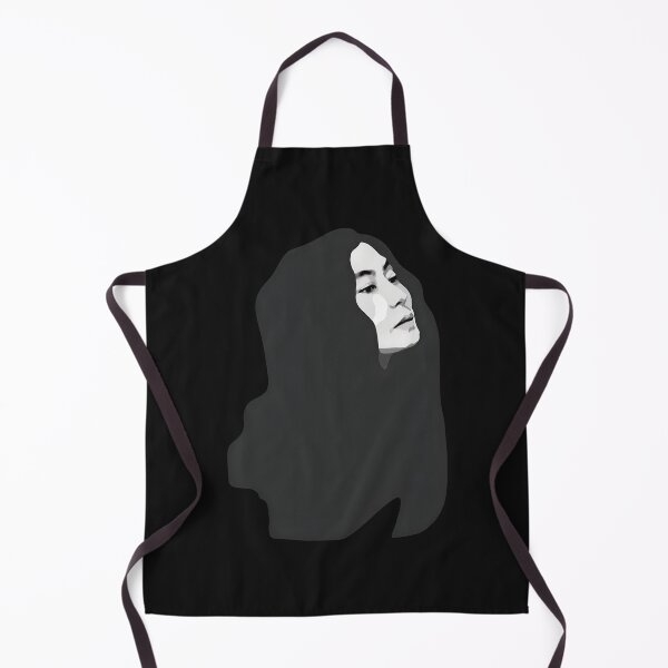Item preview, Minimalist Dark Hair Portrait designed and sold by Frisanto.