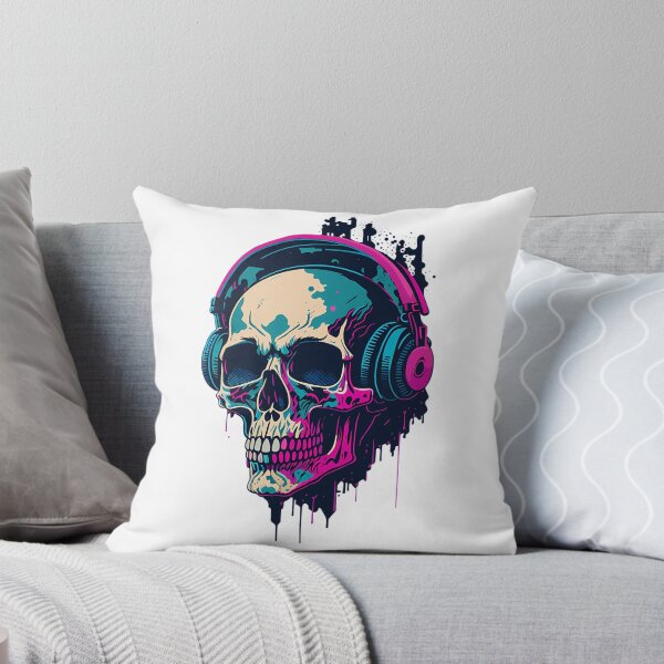 Item preview, Skeleton With Headphone - Skullcandy designed and sold by teeteeworldc.