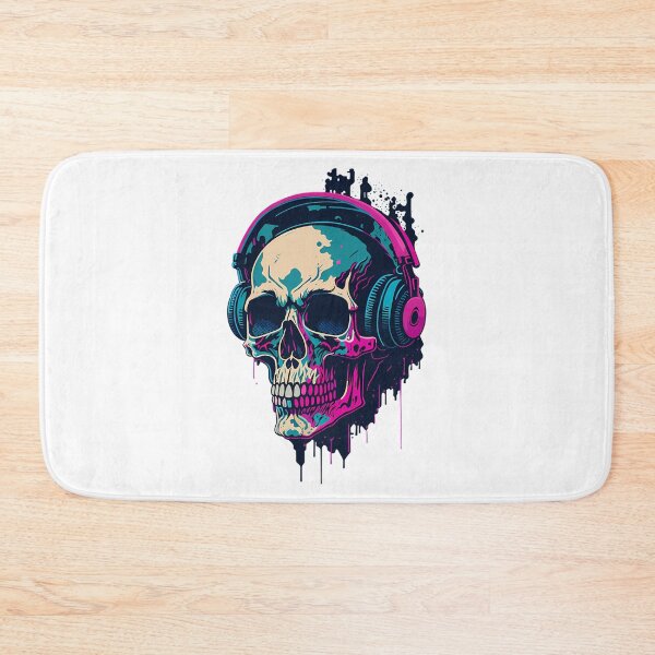 Item preview, Skeleton With Headphone - Skullcandy designed and sold by teeteeworldc.