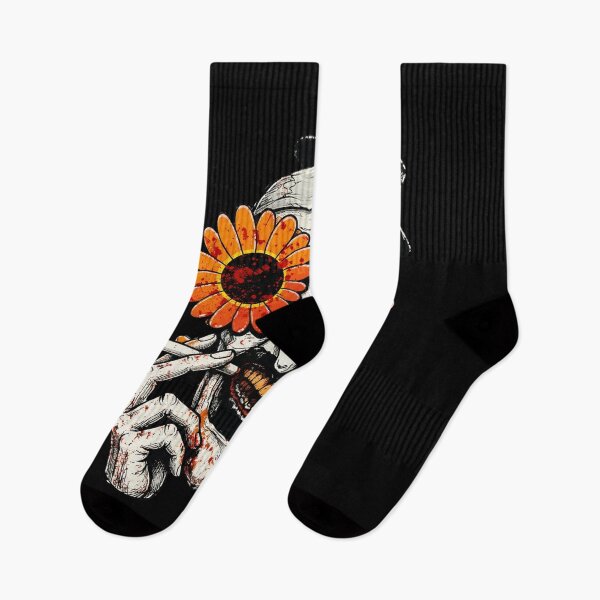 Item preview, Art The Clown Sunflower Glasses For Horror Fans designed and sold by AubreeWu.