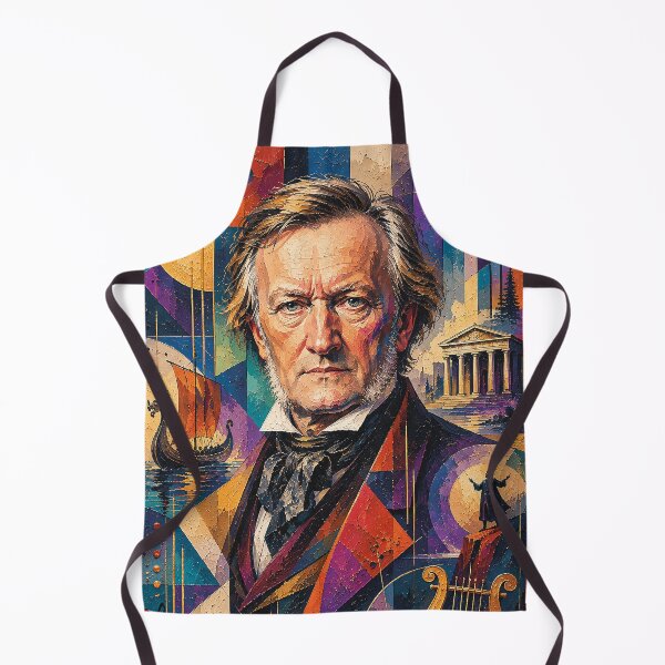 Item preview, Richard Wagner, German composer and conductor painting. designed and sold by GalleryKauffeld.