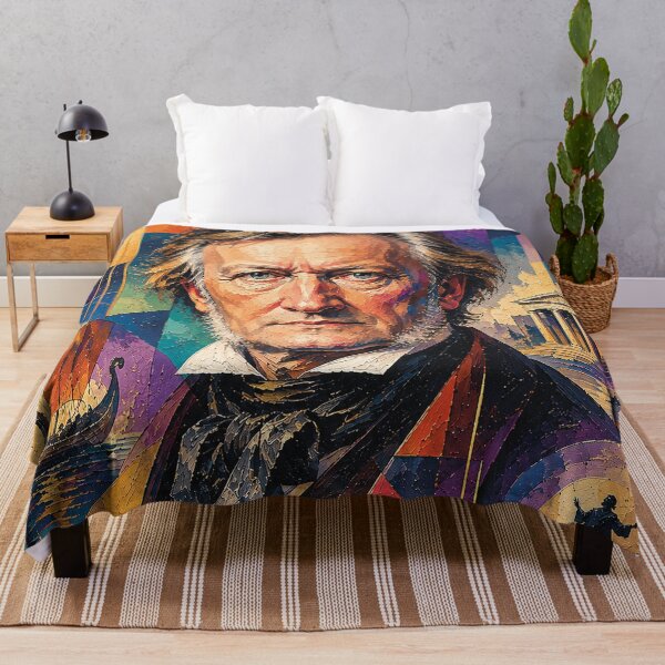 Item preview, Richard Wagner, German composer and conductor painting. designed and sold by GalleryKauffeld.