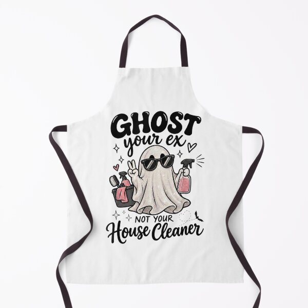 Item preview, Ghost Your Ex Not Your House Cleaner Humorous Halloween designed and sold by ImeldaSparks.
