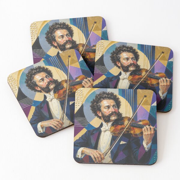 Item preview, Johann Strauss portrait painting. designed and sold by GalleryKauffeld.