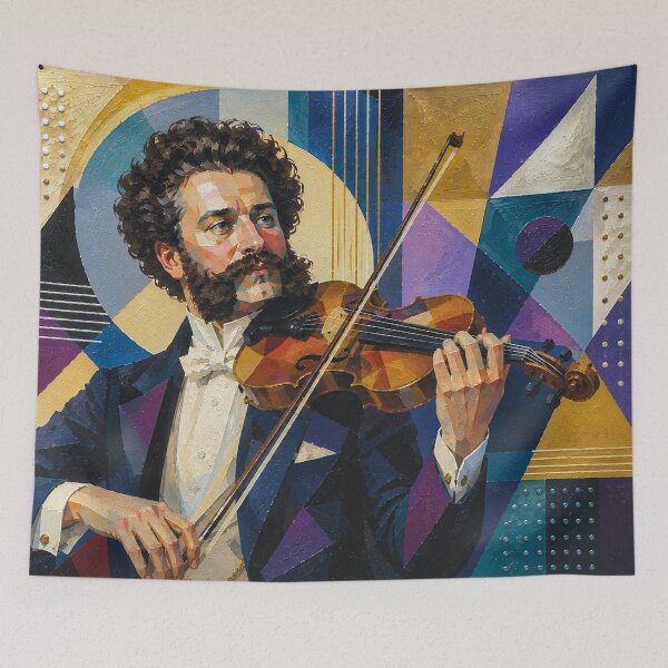 Item preview, Johann Strauss portrait painting. designed and sold by GalleryKauffeld.