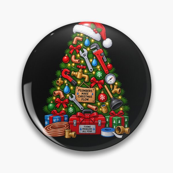 Item preview, Christmas Tree Tools Tradesman Electrician Builder Plumber Bricklayer designed and sold by Genius Geek.