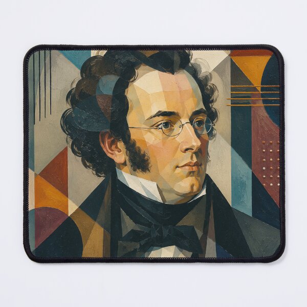 Item preview, Franz Schubert, Austrian composer painting. designed and sold by GalleryKauffeld.