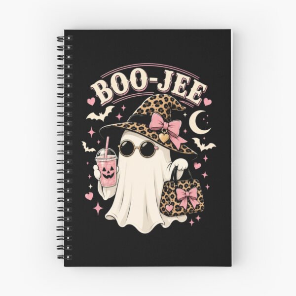 Item preview, Boo-Jee Ghost Cute Leopard Halloween  designed and sold by AARABwino.