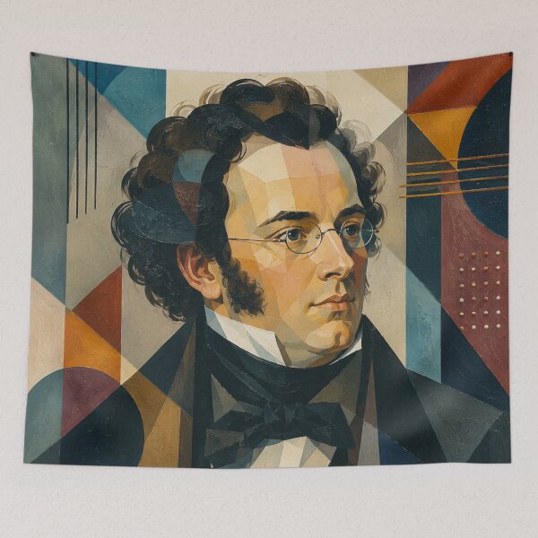 Item preview, Franz Schubert, Austrian composer painting. designed and sold by GalleryKauffeld.