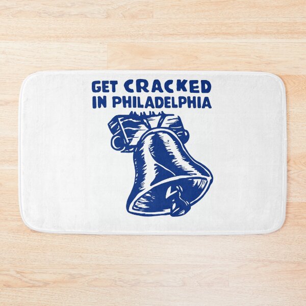 Item preview, Get Cracked In Philadelphia Liberty Bell Blue Outline City Pride Fan Apparel designed and sold by slmfams.