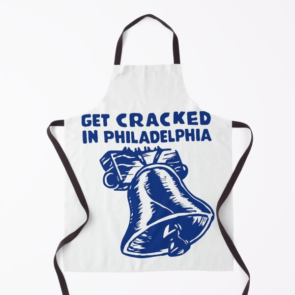 Item preview, Get Cracked In Philadelphia Liberty Bell Blue Outline City Pride Fan Apparel designed and sold by slmfams.