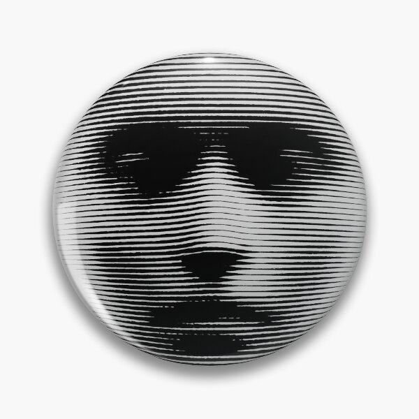 Item preview, Human Face Emerging from Screen Grid designed and sold by Mike Kiev art.