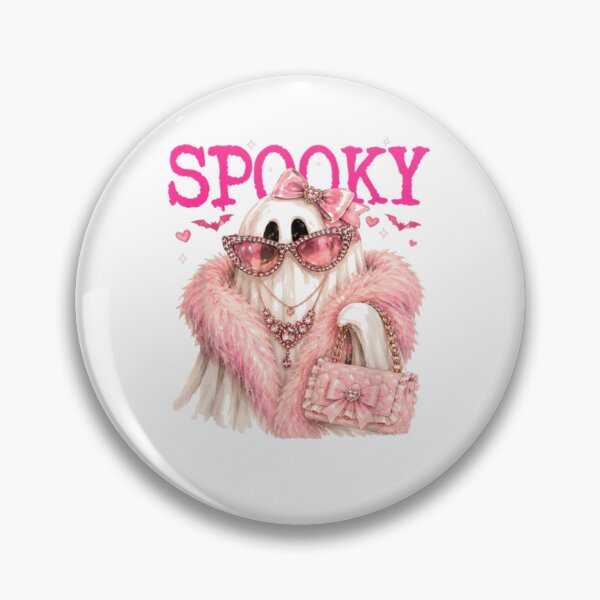 Item preview, Glam Ghost Preppy Spooky Boo Leopard Girly designed and sold by AARABwino.