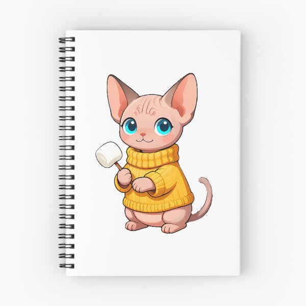 Item preview, Cute Sphynx Kitten In Chunky Knit Sweater Icon designed and sold by mismesss.