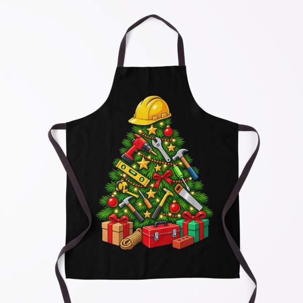 Item preview, Christmas Tree Tools Tradesman Electrician Builder Plumber Bricklayer designed and sold by Genius Geek.