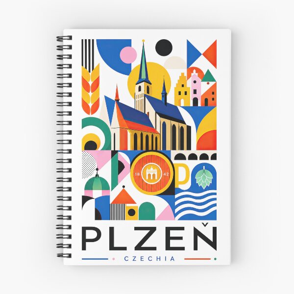 Item preview, Colorful geometric poster featuring historic church architecture designed and sold by ckybe.