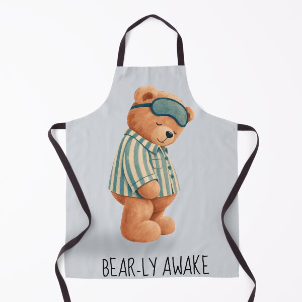 Aperçu de l'œuvre Ours en peluche endormi BEAR-LY Awake créée et vendue par Jazzytouch.