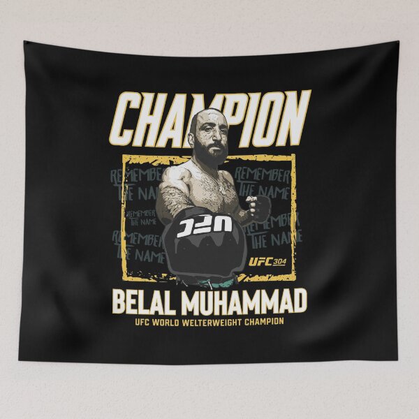 Item preview, Belal Muhammad Welterweight World Champion designed and sold by BRRMAN.