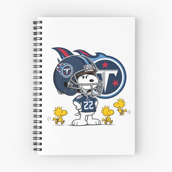 Item preview, Snoopy And Woodstock  Tennessee Titans Football Fan Game Day designed and sold by DamianRoy88.
