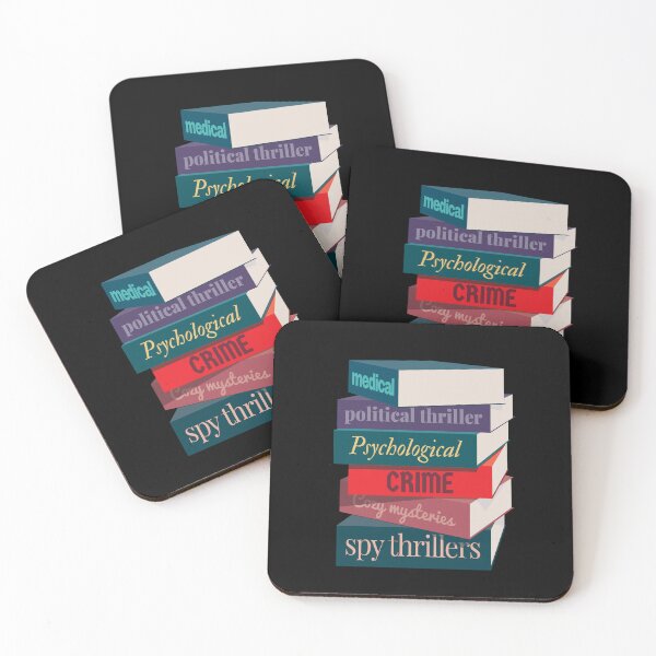 Item preview, Thrillers bookstack designed and sold by NuranCawthorne.