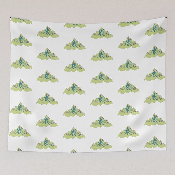 Item preview, First Light Everest - Geometric Alpine Peak Art designed and sold by iampaulmorris.