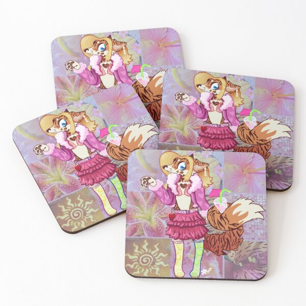 Item preview, Tropical Pink Feline designed and sold by Ratopartly.