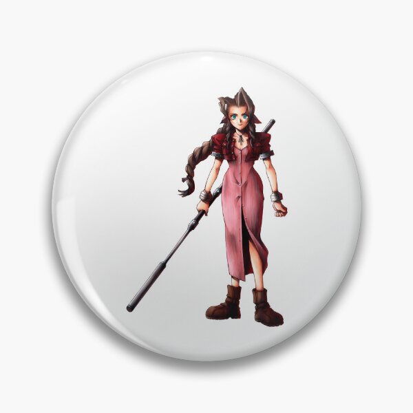 Item preview, Final Fantasy Vii - Aerith designed and sold by MonstrousOnMain.