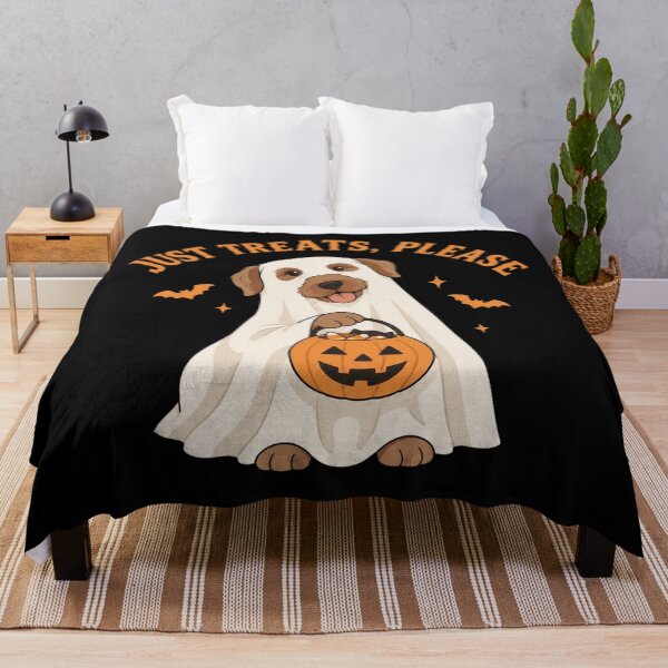 Item preview, Just Treats Please Ghost Dog for Dog Lovers designed and sold by AvaLawley.