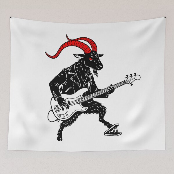 Item preview, Bass Goat designed and sold by Surprised Hen.
