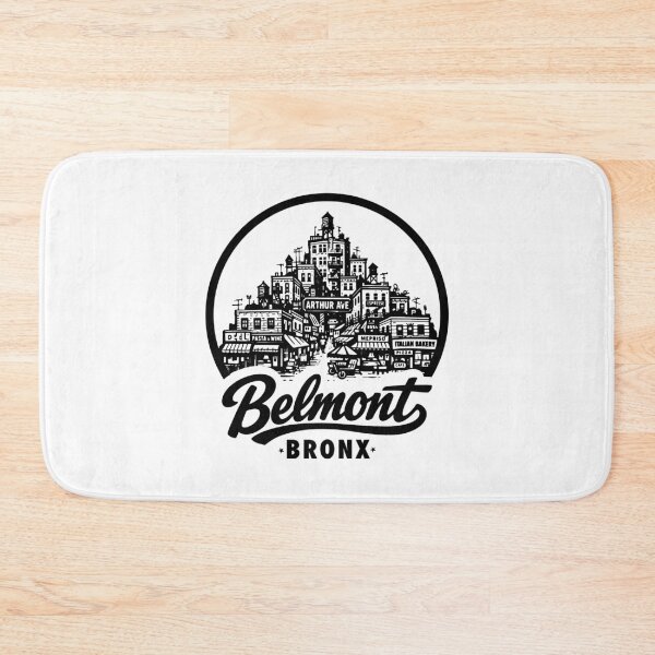 Item preview, Belmont Bronx New York Skyline Lettering designed and sold by Boogosh.