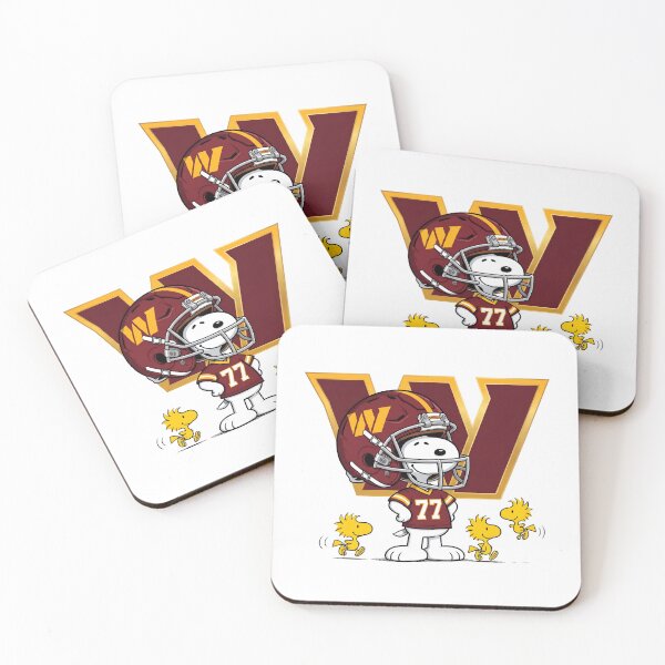 Item preview, Snoopy And Woodstock Washington Commanders Football Fan Game Day designed and sold by DamianRoy88.